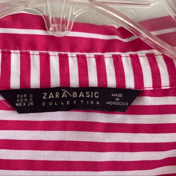 Zara mixed stripe button down tunic - Picture 6 of 11